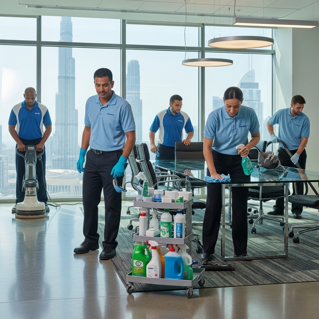 خدمات النظافة بنظام الساعة